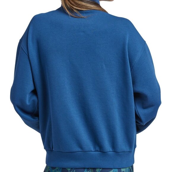 Reebok Identity Quarter Zip Sweatshirt - Uniform Blue, Size XS, NWT - Picture 5 of 5